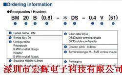 BM20B(0.8)-40DS-0.4V(51)aƷDƬ